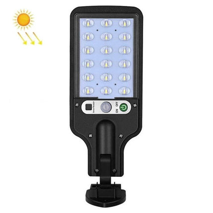 Solar Motion Sensor Garden Light For Pathways And Yards LED solar-powered outdoor PIR motion sensor light mounted for walkway and garden security