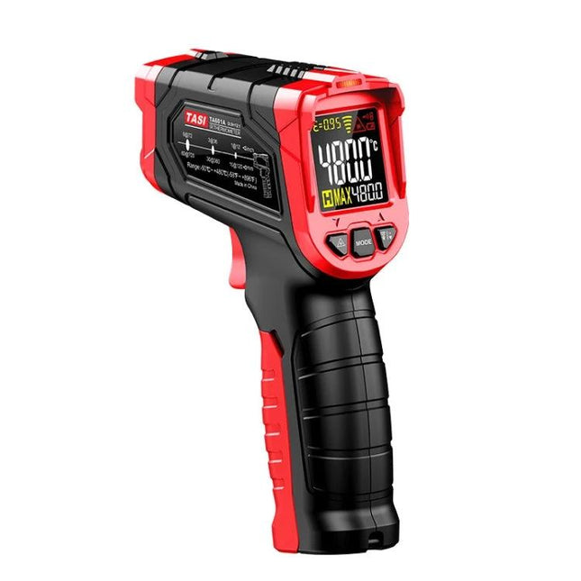 TASI Infrared Thermometer for Everyday Temperature Checks with Colorful Display handheld non-contact gun with colorful VA display showing temperature