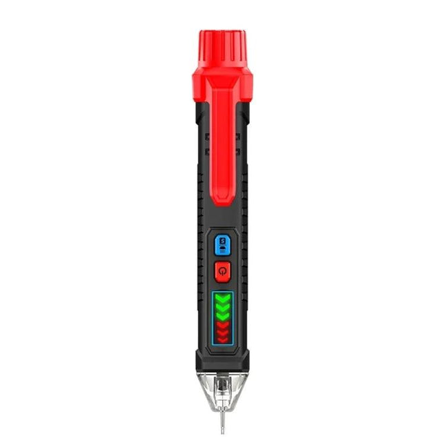 TASI Non-Contact Voltage Tester for Safe Wire Detection handheld pen-style tester with LED indicators and clip