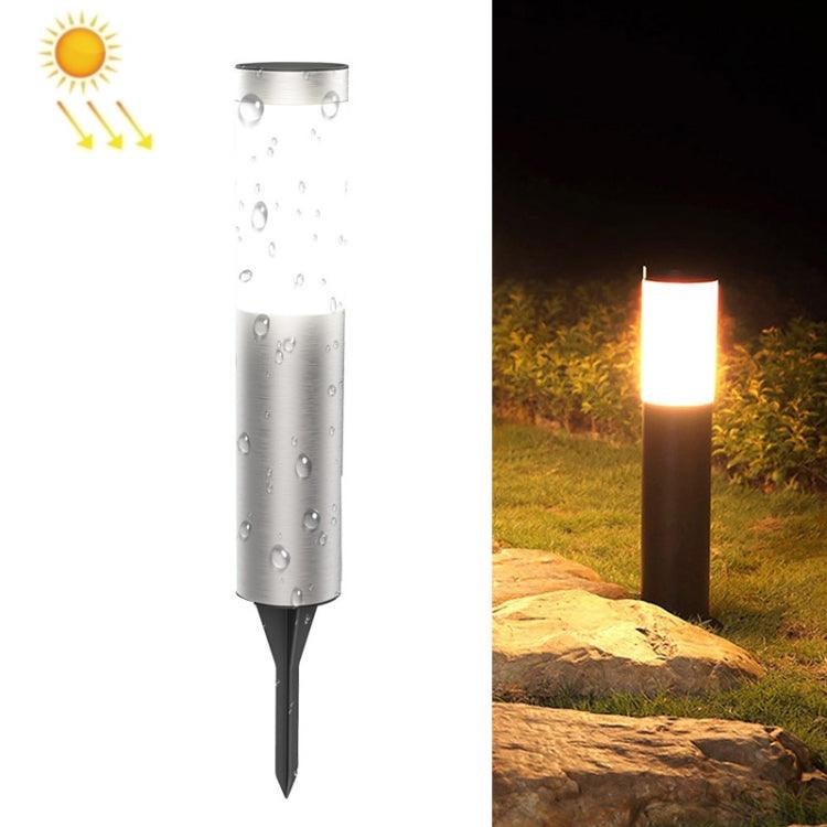 Solar-Powered Waterproof LED Garden Column Light for Outdoor Illumination