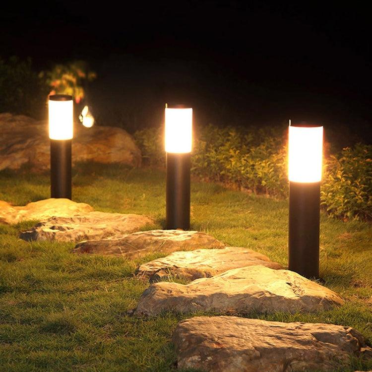 Solar-Powered Waterproof LED Garden Column Light for Outdoor Illumination