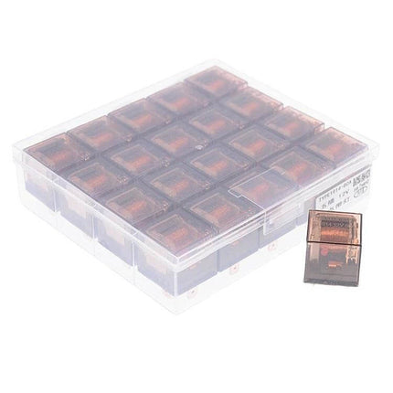 Automotive Relay With Indicator Light For General Use compact copper-plated contacts high-current relay in clear storage case