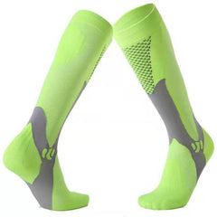 Chaussettes élastiques de compression magiques pour hommes et femmes, chaussettes d'équitation, chaussettes de football