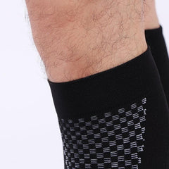 Chaussettes élastiques de compression magiques pour hommes et femmes, chaussettes d'équitation, chaussettes de football