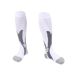 Chaussettes élastiques de compression magiques pour hommes et femmes, chaussettes d'équitation, chaussettes de football