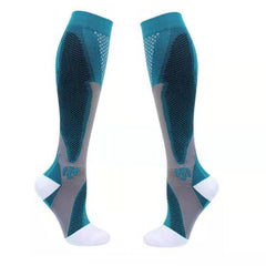 Chaussettes élastiques de compression magiques pour hommes et femmes, chaussettes d'équitation, chaussettes de football