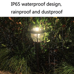 Solar-Powered Waterproof LED Garden Lights - Set of 2