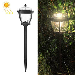 Luz solar para jardín de exterior, impermeable, con 2 LED, estilo: