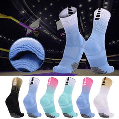 High-Performance Non-Slip Cushioned Basketball Socks