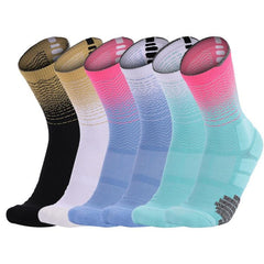 High-Performance Non-Slip Cushioned Basketball Socks