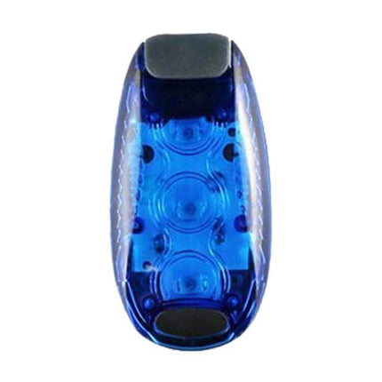 Bicycle Tail Light 5 LED Red For Night Cycling And Running compact clip-on red LED rear safety light for belts bags