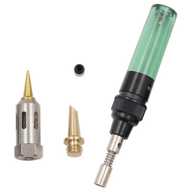 Home Welding Repair Tool Pen Gas Soldering Iron 3 In 1 compact torch pen with interchangeable tips for jewelry and electronics repairs