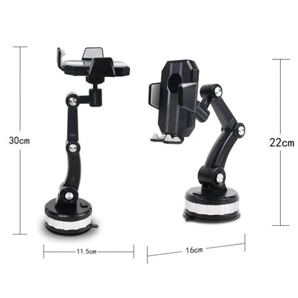 X-0566 Big Suction Cup Car Phone Holder For Center Console | Syndmart