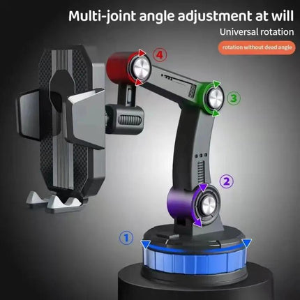 X-0566 Big Suction Cup Car Phone Holder For Center Console | Syndmart