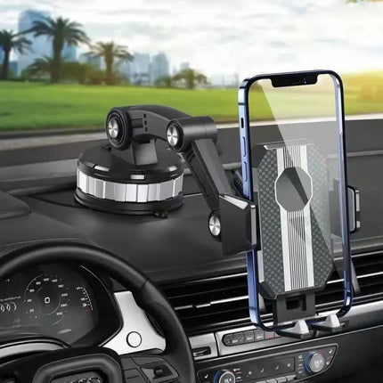 X-0566 Big Suction Cup Car Phone Holder For Center Console | Syndmart