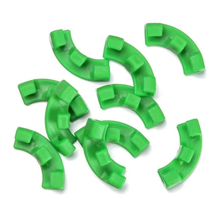 Plant Bending Training Clip For Garden Growth And Light Exposure - green high-density PP clips for training branches on vegetables, flowers, fruit trees