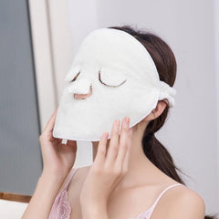 Masque facial avec compresse chaude et froide, style :