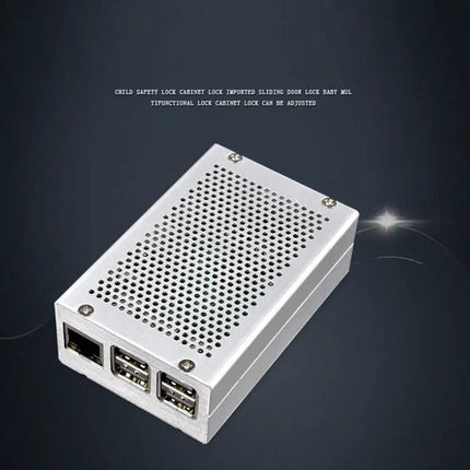 Aluminum Alloy Grid Cooling Case for Raspberry Pi Boards