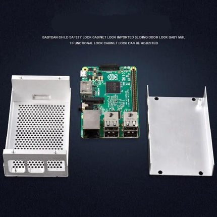Aluminum Alloy Grid Cooling Case for Raspberry Pi Boards