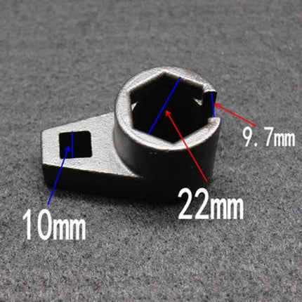 Wrench Tool for Everyday Car Maintenance and Fixes compact 22mm socket adapter with 10mm drive and 9.7mm notch for quick vehicle repairs