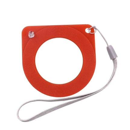 Handy Detector for Everyday Car Anti-Theft System Checks red ring tester near ignition with wrist strap, compact ECU and sensor coil checker
