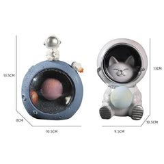 Resin Astronaut and Star Night Light Home Decor