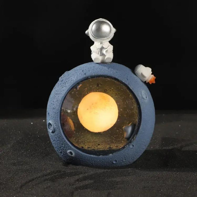 Decorative Resin Planet Night Light for Home Atmosphere | Syndmart