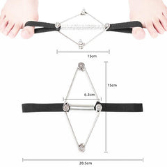 Toe Alignment Stretching Device for Hallux Support