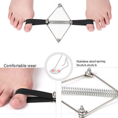 Toe Alignment Stretching Device for Hallux Support