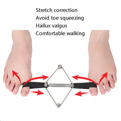 Toe Alignment Stretching Device for Hallux Support