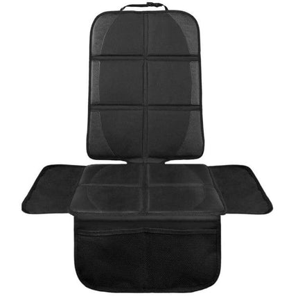 Child Car Seat Anti Skid Protection Pad Waterproof For Everyday Use - black foldable waterproof protector with storage pocket