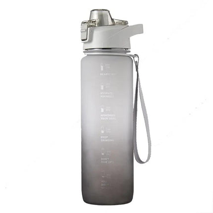 1000ml Gradient Plastic Sports Water Cup For Daily Hydration