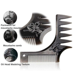 Ergonomic Wide-Tooth Beard Comb for Stylish Men