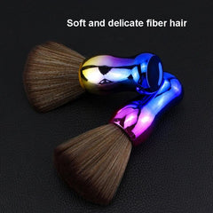 Electroplated Hair Cleanup Brush for Neck and Hair Removal