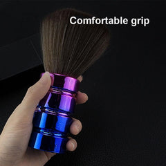 Electroplated Hair Cleanup Brush for Neck and Hair Removal