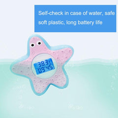 Cute Cartoon Baby Bath Water Thermometer with Digital Display and Alarm