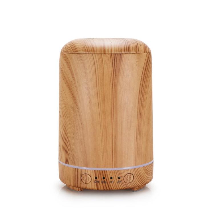 Wood Grain USB Aromatherapy Air Purifier with Colorful Night Light