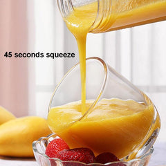 Portable 6-Blade Electric Juice Blender Cup