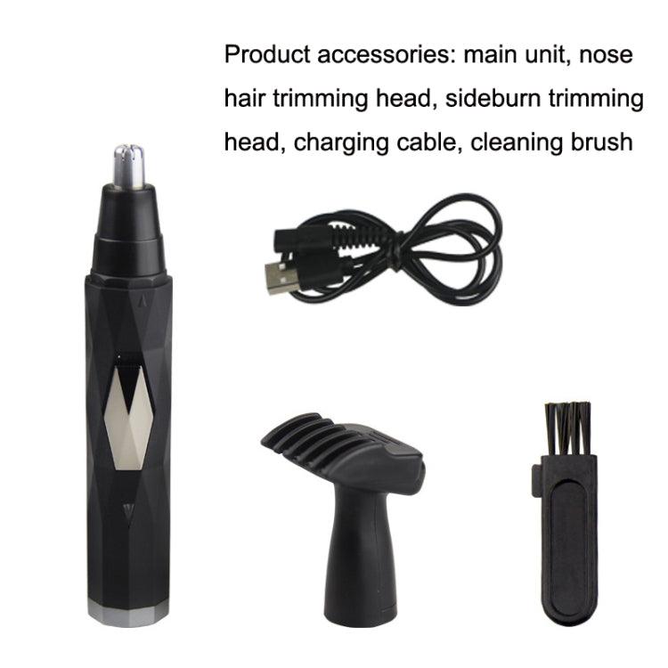 Compact BD-9300 Electric Nose and Hair Trimmer Set