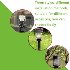 Retro Solar-Powered Camping Lantern - HSR002 Outdoor Light