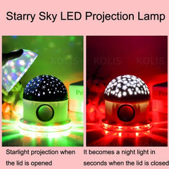 Starry Sky Bluetooth Music Projector Lamp