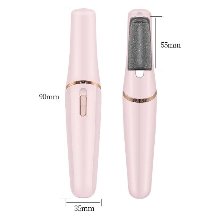 USB Rechargeable Electric Foot File with LED Light