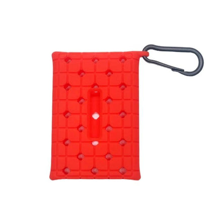 Durable Silicone Protective Case for Samsung Mobile SSD Drives red silicone case with carabiner for travel protection