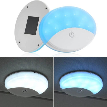 Car Reading Led Trunk Light Dual Color With Magnetic Mount - compact USB rechargeable dual-color LED trunk light with touch switch and magnetic mount