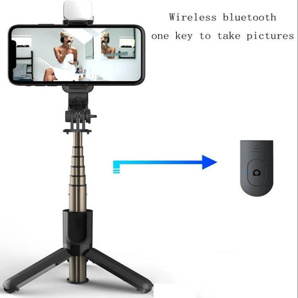 CYKE Bluetooth Selfie Stick for Travel and Daily Photos - extendable tripod selfie stick with Bluetooth remote for wide travel and daily selfies