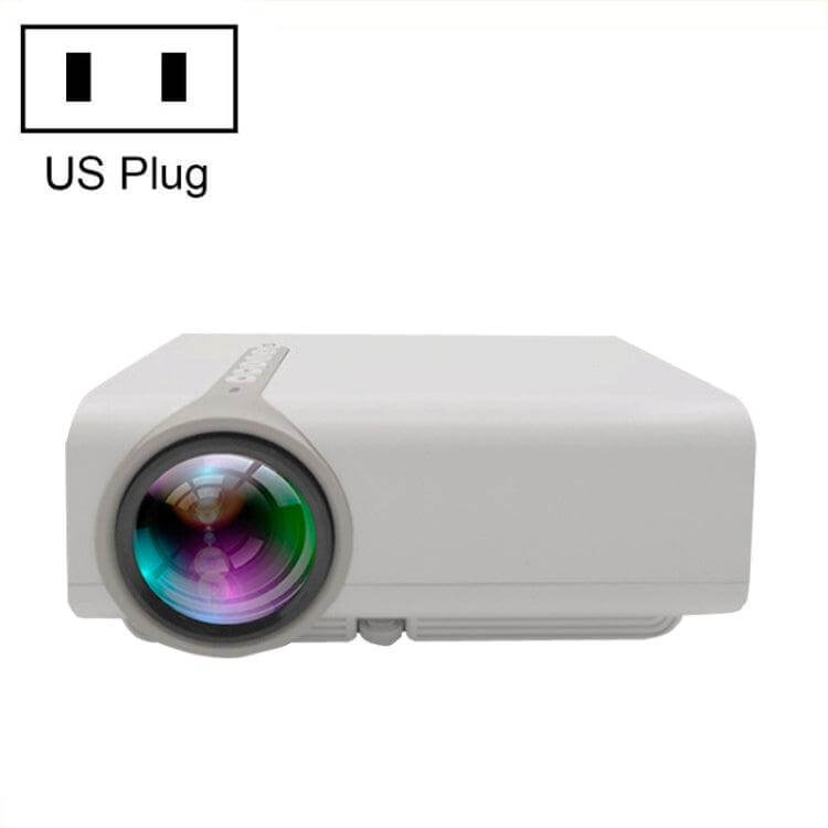 Compact 1080P HD LED Home Projector with Remote Control