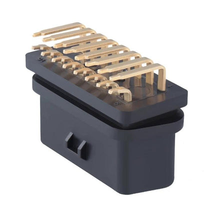 Connector for Everyday Car Diagnostic and Maintenance Needs - plug-and-play OBD-II car diagnostic connector with gold pins for home troubleshooting