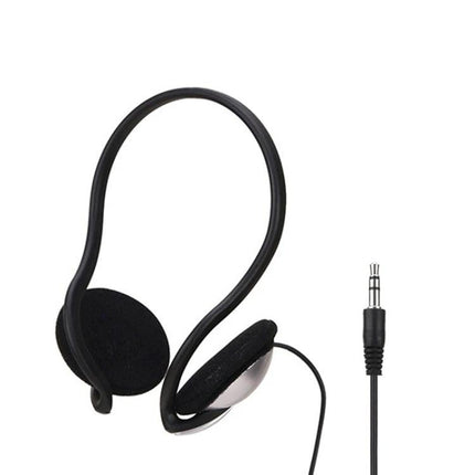 Soyto Wired Headset for Everyday Student Music Practice black over-ear wired headphones with 3.5mm jack