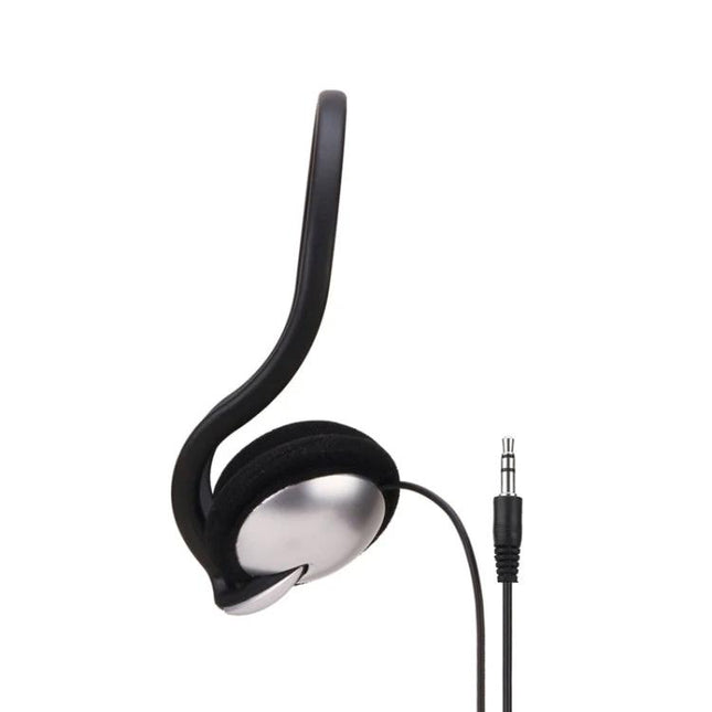 Soyto Wired Headset for Everyday Student Music Practice - lightweight black over-ear wired headset with 3.5mm jack