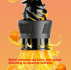 Retro 45W Wireless Fruit Juicer with Intelligent Display and High Juice Yield